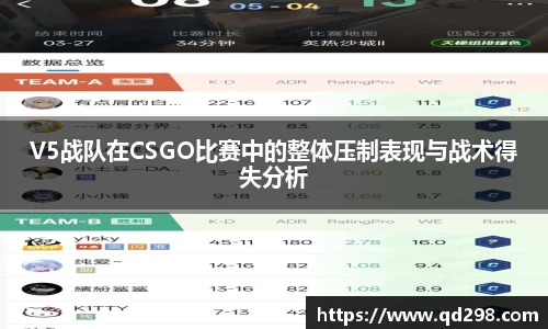 V5战队在CSGO比赛中的整体压制表现与战术得失分析